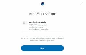 ewallet casino - PayPal deposit